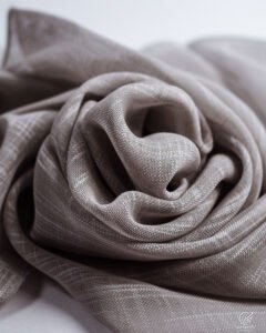 Sakura Graphite Weave Light Linen-Look Sheer Curtains - Image 4