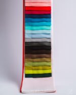 Milas Colorful Silky-Soft Light Sheer Curtain