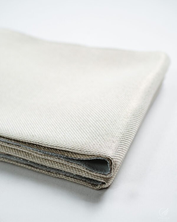 Park Dimout Natural Solid-Color Curtain - Image 3
