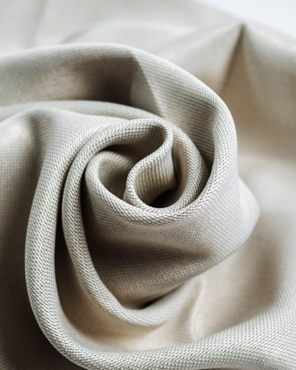 Park Dimout Natural Solid-Color Curtain - Image 4