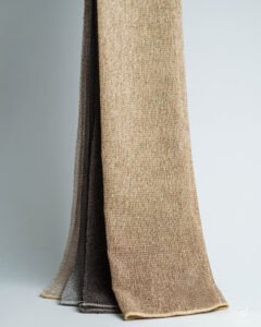 Kaju Luxury Rustic Linen Look Weave Curtain Sheer
