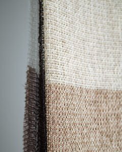 Kaju Luxury Rustic Linen Look Weave Curtain Sheer - Image 2