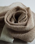 Kaju Luxury Rustic Linen Look Weave Curtain Sheer - Image 5