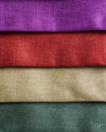 Canvas Modern Lustrous Silk Look Curtain - Image 9