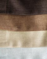 Canvas Modern Lustrous Silk Look Curtain - Image 5