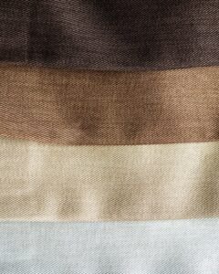 Canvas Modern Lustrous Silk Look Curtain - Image 5