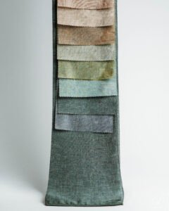 Efes Modern Rustic Linen Look Curtain