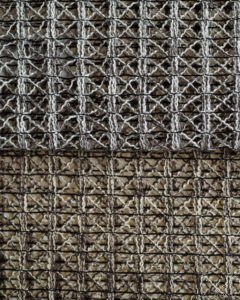 Waffle Modern Net Linen Look Sheers Curtain - Image 5