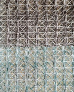 Waffle Modern Net Linen Look Sheers Curtain - Image 8
