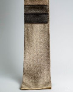 Bungalov Luxury Basketweave Linen Look Curtain