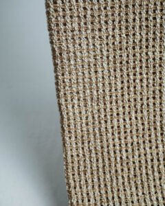 Bungalov Luxury Basketweave Linen Look Curtain - Image 2