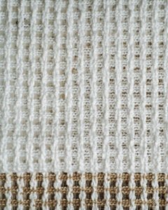 Bungalov Luxury Basketweave Linen Look Curtain - Image 5