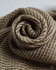 Bungalov Luxury Basketweave Linen Look Curtain - Image 4