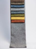 Aden Contemporary Heathered Weave Curtains