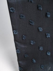 Popcorn Textured Soft Geometric Curtain - Image 2