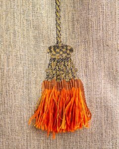 Kordon Boho Textured Tassel Woven Curtain - Image 8