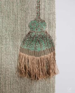 Kordon Boho Textured Tassel Woven Curtain - Image 7