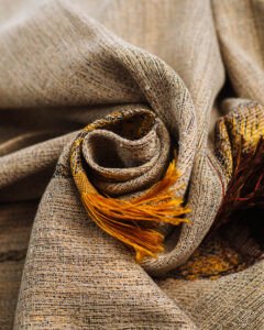 Kordon Boho Textured Tassel Woven Curtain - Image 4