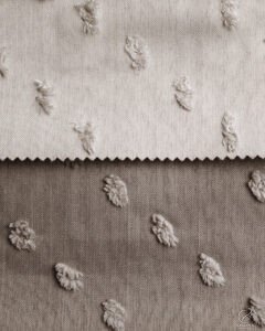 Popcorn Textured Soft Geometric Curtain - Image 5