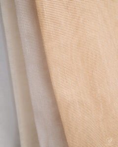 Mina Soft Structured Linen Texture Sheer Curtains - Image 3