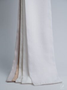 Valetta Elegant Linen Textured Voile Sheer Curtains