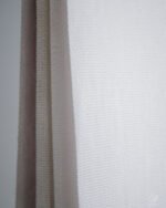 Valetta Elegant Linen Textured Voile Sheer Curtains - Image 2