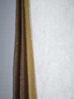 Cenova Veloura Ripple Natural Sheer Curtains - Image 2