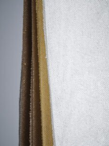 Cenova Veloura Ripple Natural Sheer Curtains - Image 2