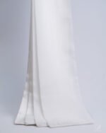 Vakko Fine Weave Linen Look Light Filtering Sheer Curtains