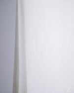 Vakko Fine Weave Linen Look Light Filtering Sheer Curtains - Image 2