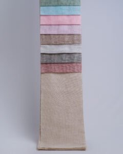 Alex Structured Mesh Linen Style Sheer Curtains