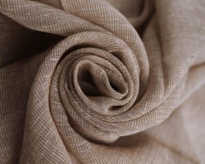 Alex Structured Mesh Linen Style Sheer Curtains - Image 4