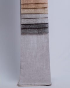 Foldet Simli Slub Linen Look Light Filtering Sheer Curtains