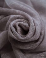 Foldet Simli Slub Linen Look Light Filtering Sheer Curtains - Image 9