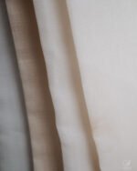 Bensu Minimalist Linen Weave Sheer Curtains - Image 3