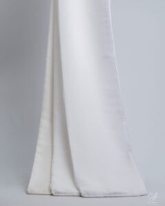 25033 Ultra Soft Light-Filtering White Sheer Curtains