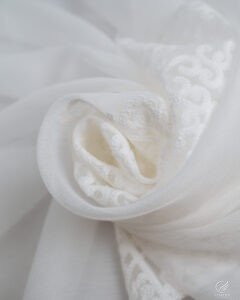 5017 Classic Ornamental Embroidery Sheer Curtains - Image 4