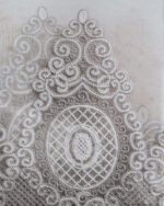 Bengu Baroque Embroidered Linen Texture Sheers - Image 7