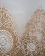 Bengu Baroque Embroidered Linen Texture Sheers - Image 6