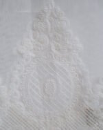 Bengu Baroque Embroidered Linen Texture Sheers - Image 5