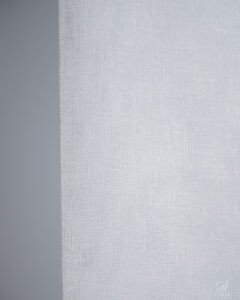 5014 Ornate Scroll Embroidery Linen-Look Sheer - Image 2