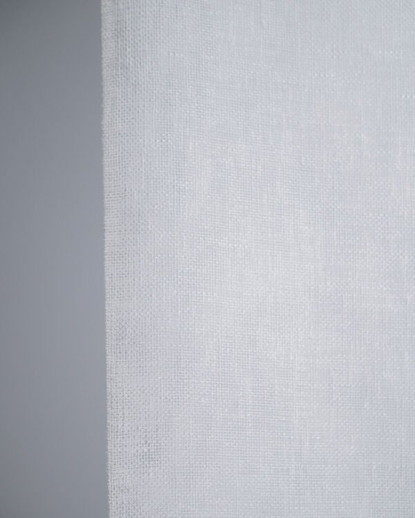 5014 Ornate Scroll Embroidery Linen-Look Sheer - Image 2