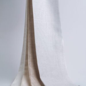 Marsilya Refined Linen-Weave Light Filtering Sheer Curtains