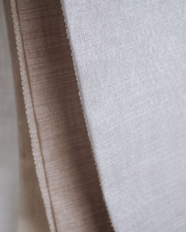 Marsilya Refined Linen-Weave Light Filtering Sheer Curtains - Image 3