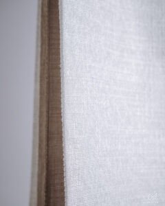 Marsilya Refined Linen-Weave Light Filtering Sheer Curtains - Image 2