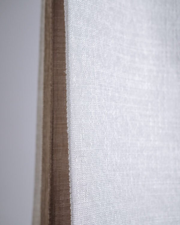 Marsilya Refined Linen-Weave Light Filtering Sheer Curtains - Image 2