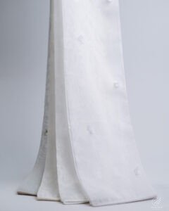 Irem Delicate Clip-Dot Textured Sheer Curtains