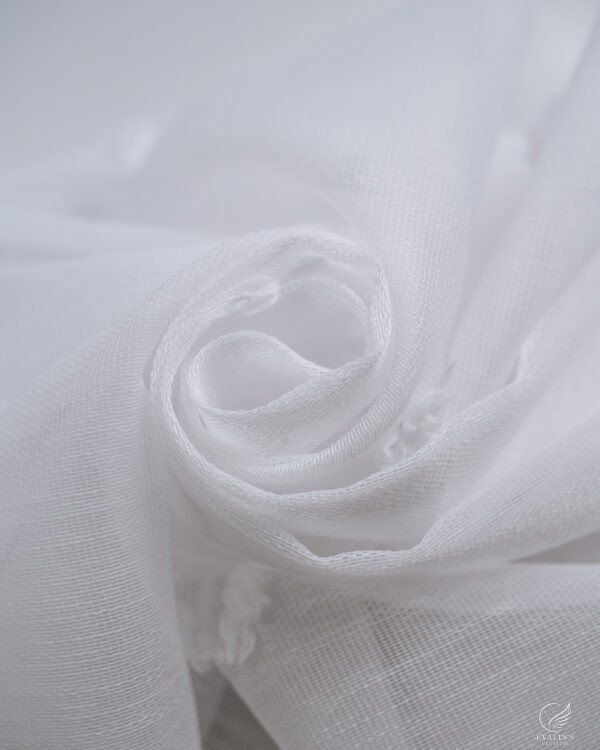 Irem Delicate Clip-Dot Textured Sheer Curtains - Image 9
