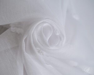 Irem Delicate Clip-Dot Textured Sheer Curtains - Image 5