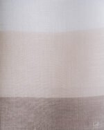 Leon Modern Colorblock Linen-Weave Sheer Curtains - Image 5